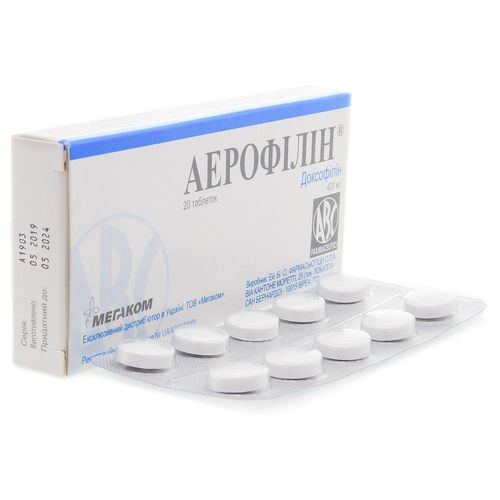 АЭРОФИЛЛИН таблетки 400 мг