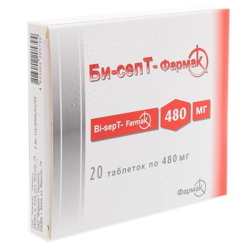 БІ-СЕПТ-ФАРМАК таблетки 400 мг + 80 мг