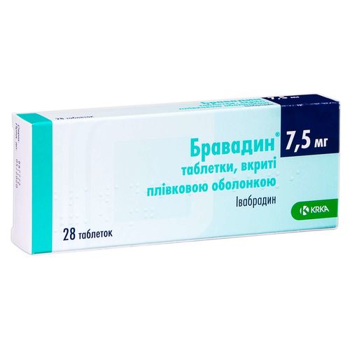 БРАВАДИН таблетки 7,5 мг