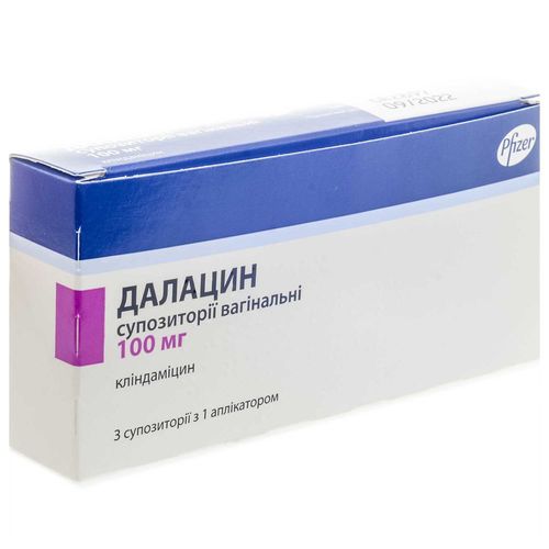 ДАЛАЦИН™ супозиторії 100 мг