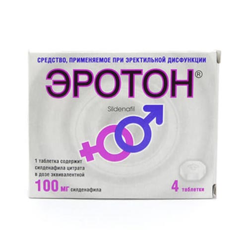 ЕРОТОН таблетки 100 мг ЕРОТОН таблетки 100 мг