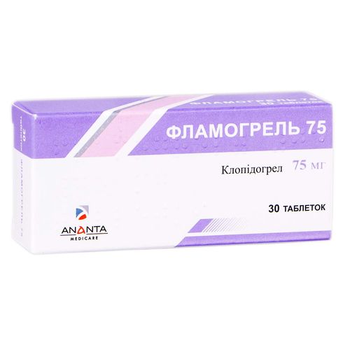 ФЛАМОГРЕЛЬ 75 таблетки 75 мг