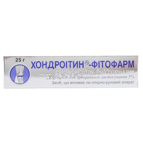 ХОНДРОІТИН-ФІТОФАРМ емульгель 50 мг/г