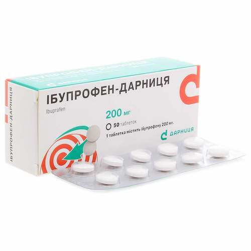 ИБУПРОФЕН-ДАРНИЦА таблетки 200 мг