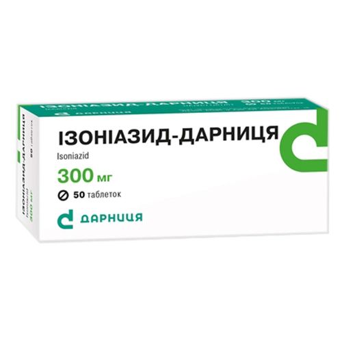 ІЗОНІАЗИД-ДАРНИЦЯ таблетки 300 мг