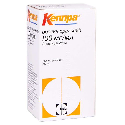 КЕППРА розчин 100 мг/мл