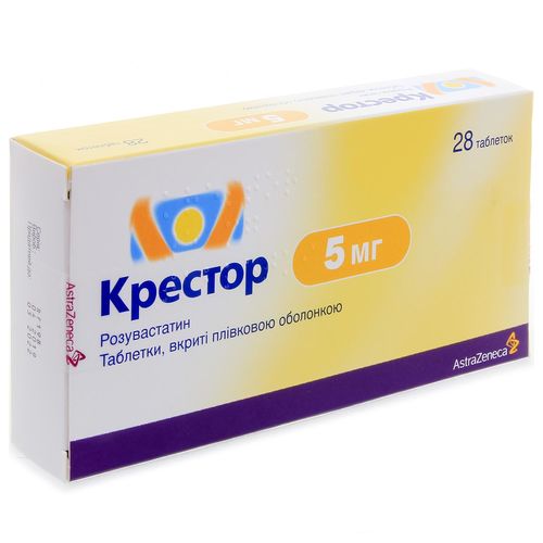 КРЕСТОР таблетки 5 мг