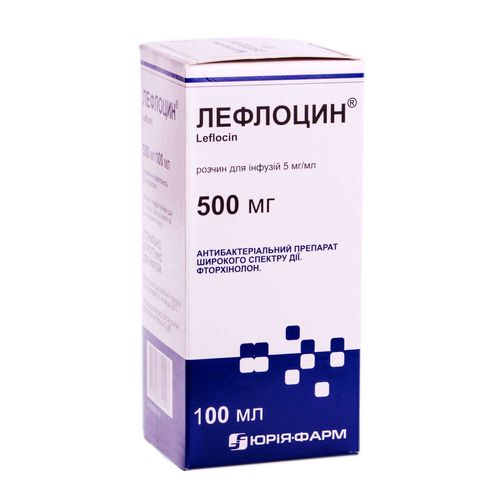 ЛЕФЛОЦИН розчин 5 мг/мл