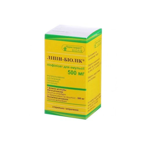 ЛІПІН-БІОЛІК ліофілізат 500 мг