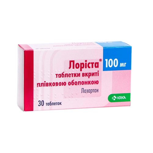 ЛОРІСТА таблетки 12,5 мг