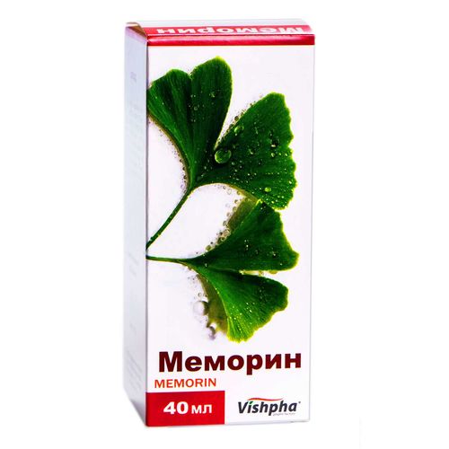 МЕМОРИН розчин 40 мг/мл