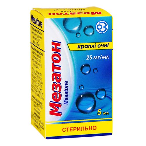 МЕЗАТОН краплі 25 мг/мл