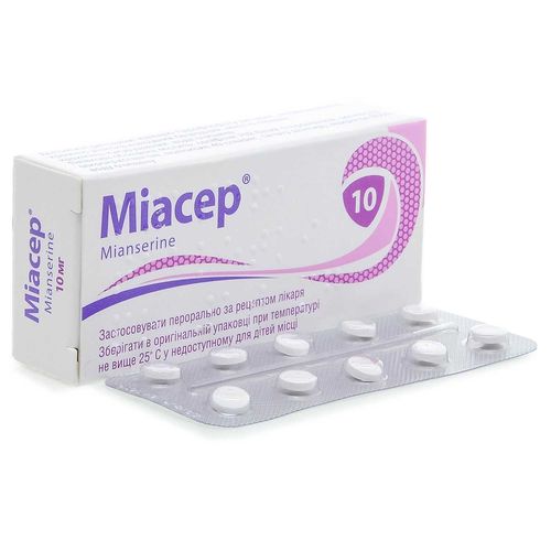 МИАСЕР таблетки 10 мг