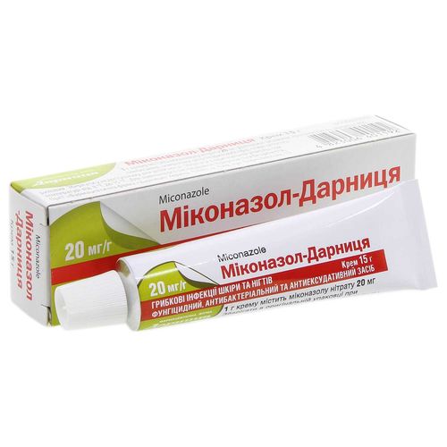 МІКОНАЗОЛ-ДАРНИЦЯ крем 20 мг/г