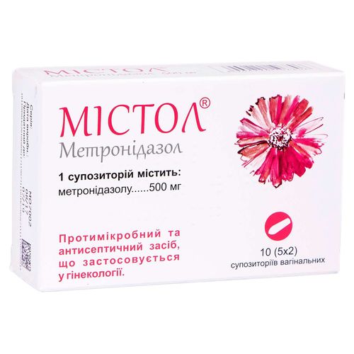 МИСТОЛ суппозитории 500 мг