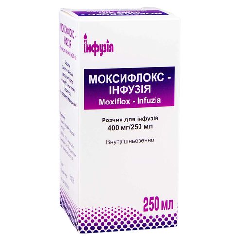 МОКСИФЛОКС-ИНФУЗИЯ раствор 400 мг/250 мл