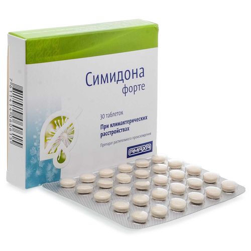 СИМИДОНА ФОРТЕ таблетки 13 мг