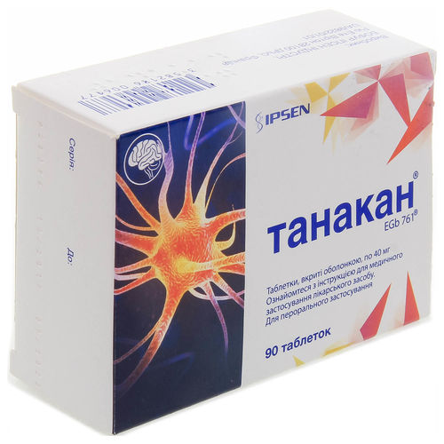 ТАНАКАН таблетки 40 мг
