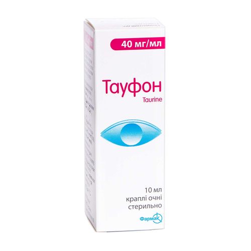 ТАУФОН краплі 40 мг/мл