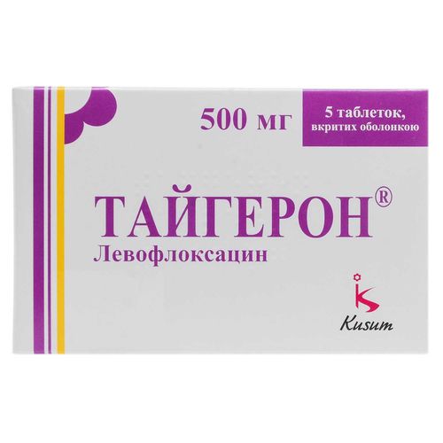 ТАЙГЕРОН таблетки 500 мг