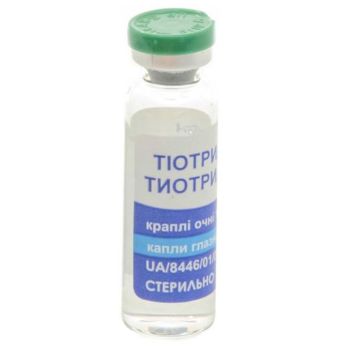 ТІОТРИАЗОЛІН краплі 10 мг/мл
