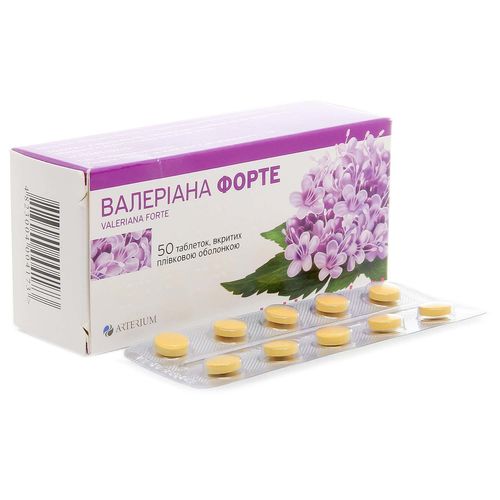 ВАЛЕРИАНА ФОРТЕ таблетки 40 мг