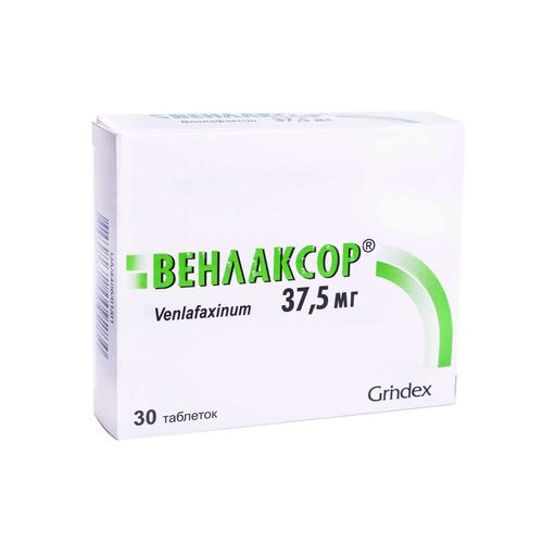 ВЕНЛАКСОР таблетки 37,5 мг